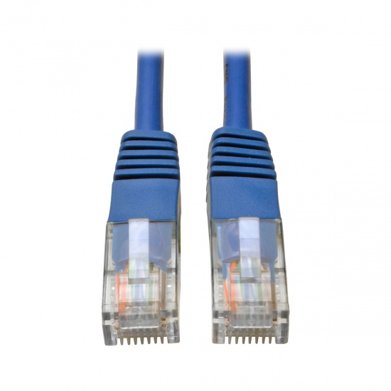 Tripp Lite 2.13M Cat5e RJ45 350MHz Molded Patch Network Cable - Blue Image