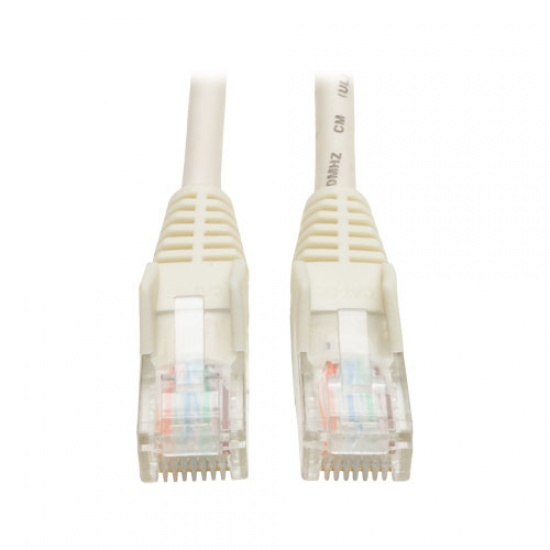 Tripp Lite 10FT RJ45 Male Cat5e 350MHz Snagless Molded Patch Cable - White Image