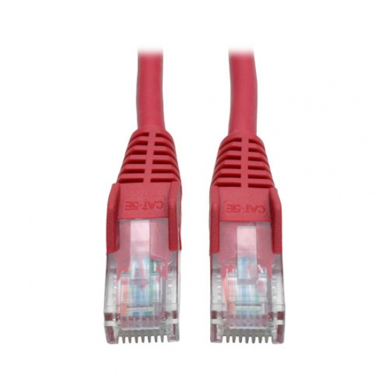 Tripp Lite 10FT RJ45 Male Cat5e 350MHz Snagless Molded Patch Cable - Red Image