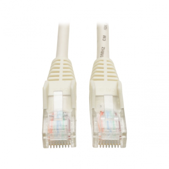 Tripp Lite 7FT RJ45 Male Cat5e 350MHz Snagless Molded Patch Cable - White Image