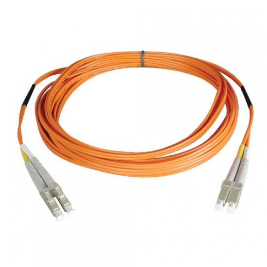 Tripp Lite 405FT LC to LC Duplex Multimode 62.5/125 Fiber Patch Cable - Orange Image
