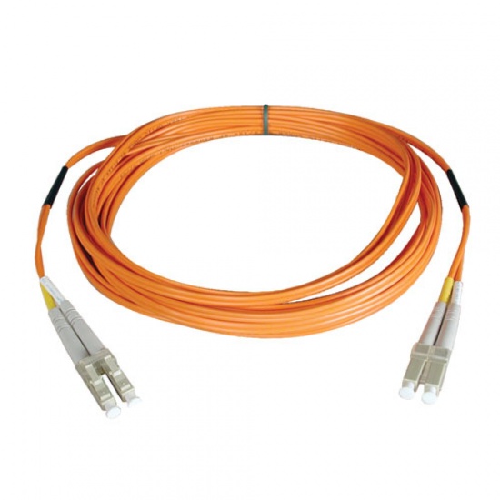 Tripp Lite 150FT LC to LC Duplex Multimode 62.5/125 Fiber Patch Cable - Orange Image