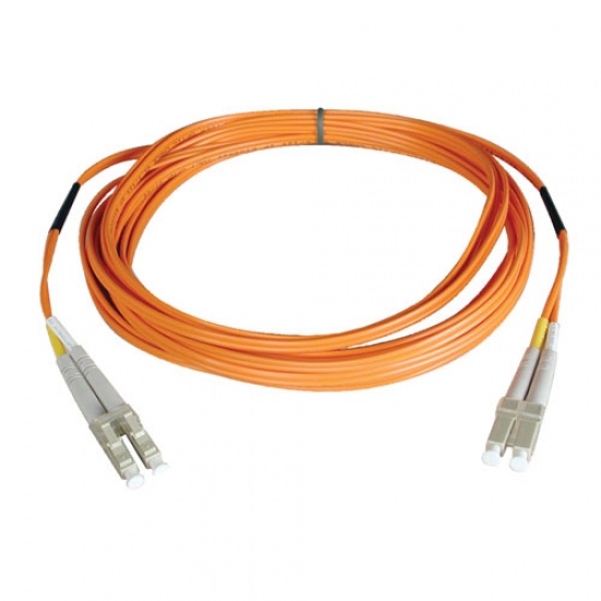 Tripp Lite 20FT LC to LC Duplex Multimode 62.5/125 Fiber Patch Cable - Orange Image