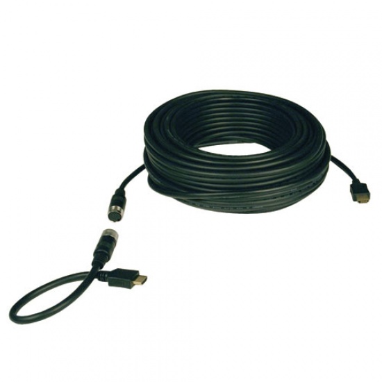 Tripp Lite 25FT Easy Pull High Speed HDMI Cable - Black Image