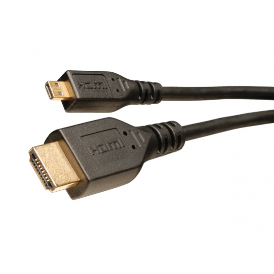 Tripp Lite 3FT HDMI to Micro HDMI Cable with Ethernet Digital Video and Audio Adapter Image