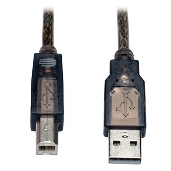 Tripp Lite 36FT USB2.0 USB-A Male to USB-B Male Hi-Speed Active Repeater Cable Image