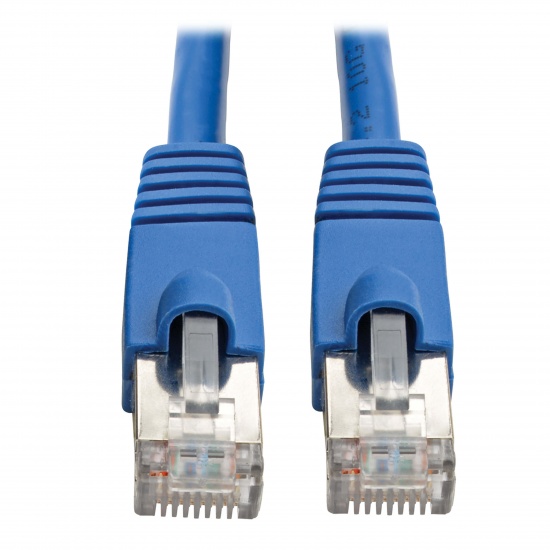 Tripp Lite 30FT RJ45 Male to RJ45 Male Cat6a 10G-Certified Snagless Shielded STP Network Patch Cable - Blue Image