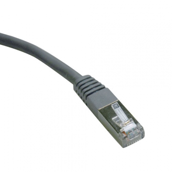 Tripp Lite 7FT RJ45 Male to RJ45 Male Cat6 Gigabit Molded Shielded Patch Cable  - Gray Image