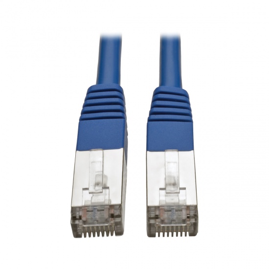 Tripp Lite 15FT RJ45 Male to RJ45 Male Cat5e Molded Shielded Patch Cable - Blue Image