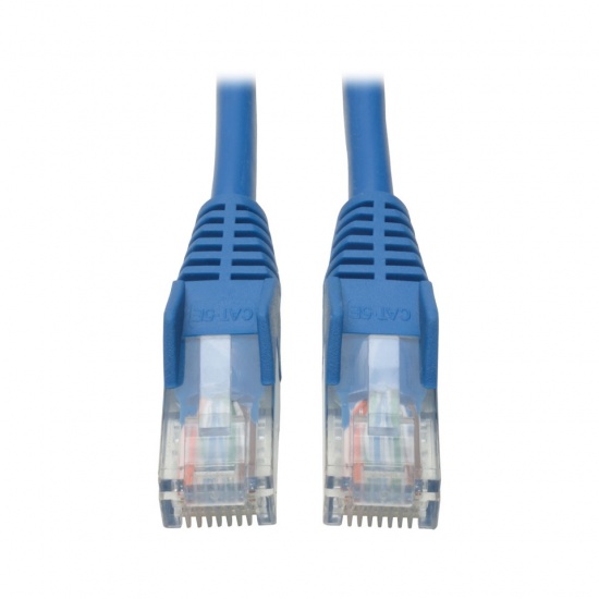 Tripp Lite 75FT RJ45 Male to RJ45 Male Cat5e 350MHz Snagless Molded UTP Patch Cable - Blue Image