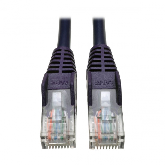 Tripp Lite 3FT Cat5e RJ45 Male to RJ45 Male 350MHz Snagless Molded UTP Patch Cable - Purple Image