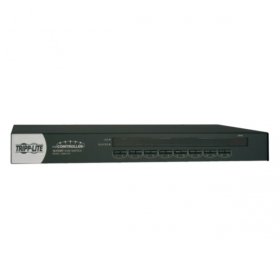 Tripp Lite 16 Port 1U Rack-Mount USB PS2 KVM Switch - with On Screen Display Image