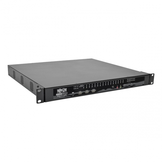 Tripp Lite NetDirector 32 Port 1U Rackmount 3 User Cat5 IP KVM Switch Image