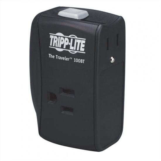 Tripp Lite 2 Outlet Notebook Wallmount Surge Protector - Black Image