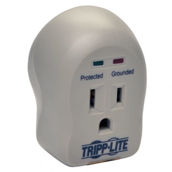 Tripp Lite 1 Outlet 600 Joule Wallmount Direct Plug In Surge Protector Image