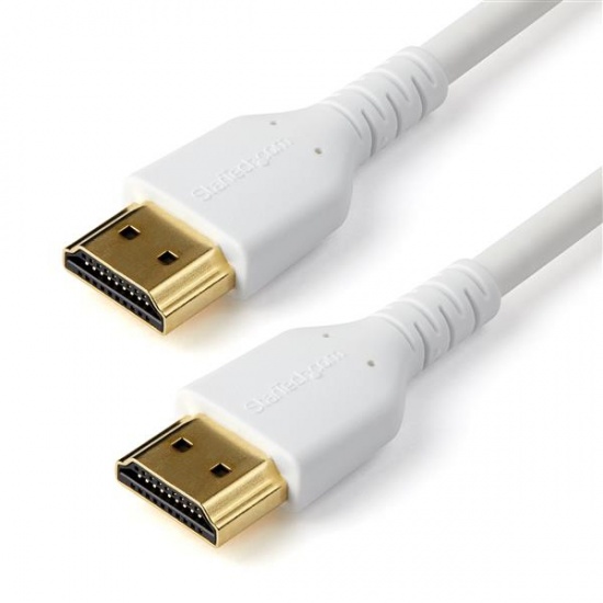 StarTech 6FT Premium Certified Male HDMI to Male HDMI Cable - White Image