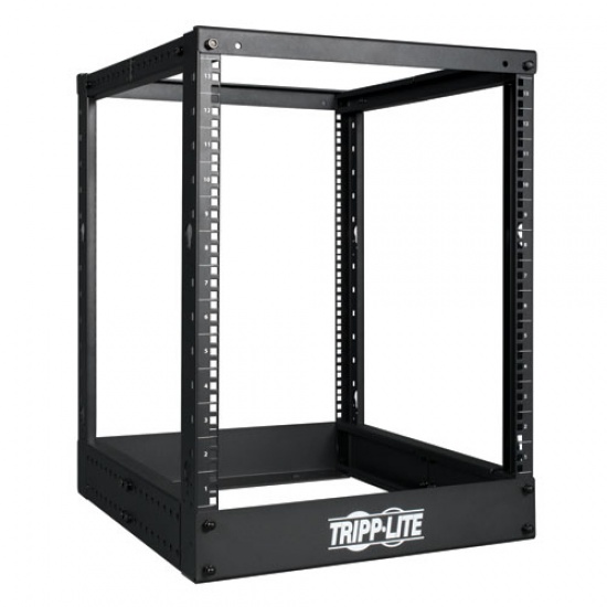 Tripp Lite 13U 4 Post Open Frame Rack Cabinet - Black Image