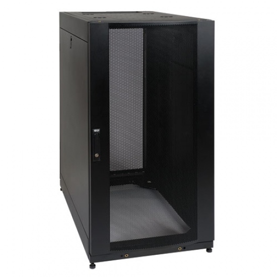Tripp Lite 19 Inch 25U Rack Enclosure Server Cabinet - Black Image