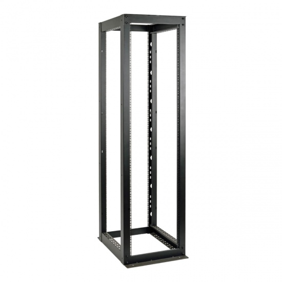 Tripp Lite 19 Inch 52U 4 Post Open Frame Rack Cabinet - Black Image