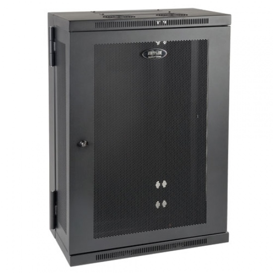 Tripp Lite 19 Inch 18U Wall Mountable Rack Enclosure Server Cabinet - Black Image