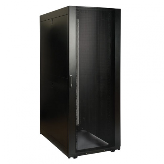 Tripp Lite 42U Deep Wide Freestanding Enclosure Server Rack Cabinet - Black Image
