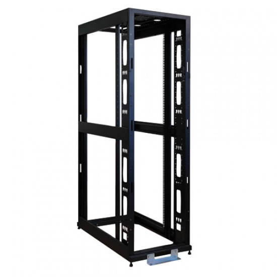 Tripp Lite 42U Open Frame Rack Enclosure Server Cabinet - Black Image