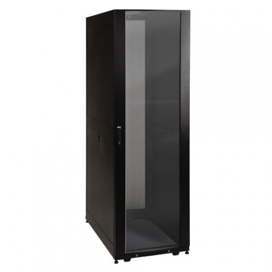 Tripp Lite 42U Rack Enclosure Server Cabinet with Acrylic Window - Black Image
