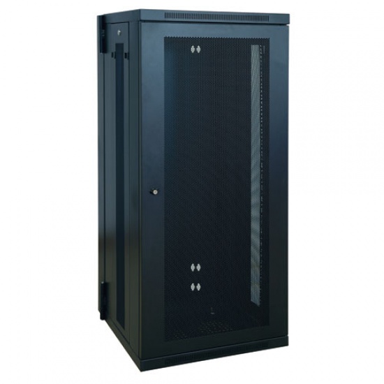 Tripp Lite 19 Inch 26U Wall Mountable Server Rack Enclosure Cabinet - Black Image