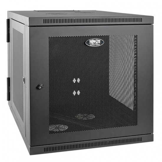 Tripp Lite 12U Wall Mountable Rack Enclosure Server Cabinet - Black Image