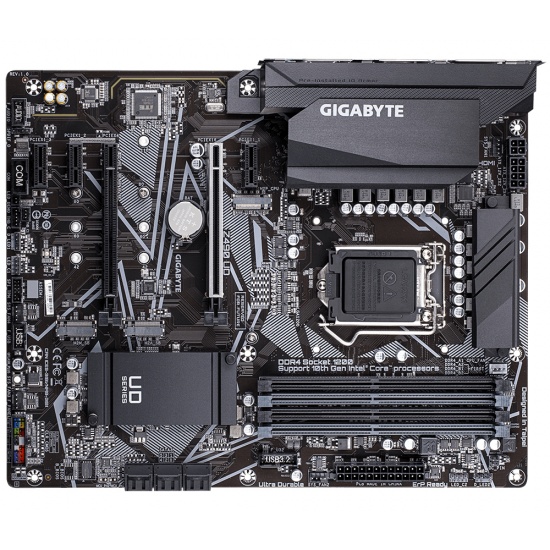 Gigabyte Intel Z490 LGA 1200 ATX DDR4-SDRAM Motherboard Image