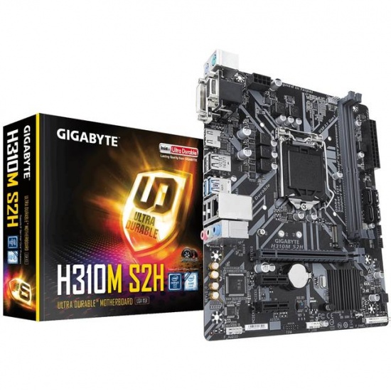 GIGABYTE Intel H310 S2H GSM LGA1151 DDR4 Micro ATX Motherboard Image