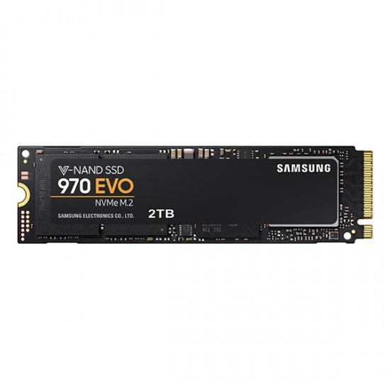 2TB Samsung 970 EVO M.2 PCI Express 3.0 3D MLC NVMe Internal Solid State Drive Image