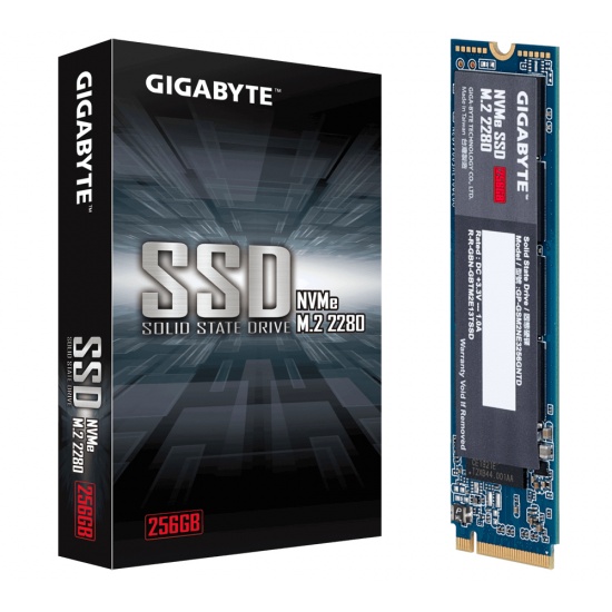256GB Gigabyte M.2 PCI Express 3.0 NVMe Internal Solid State Drive Image