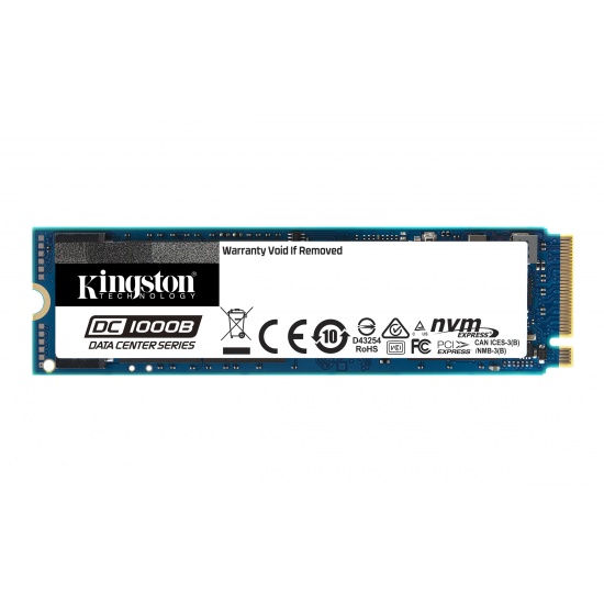 480GB Kingston Technology DC1000B M.2 PCI Express 3.0 3D TLC NAND NVMe Internal Solid State Drive Image