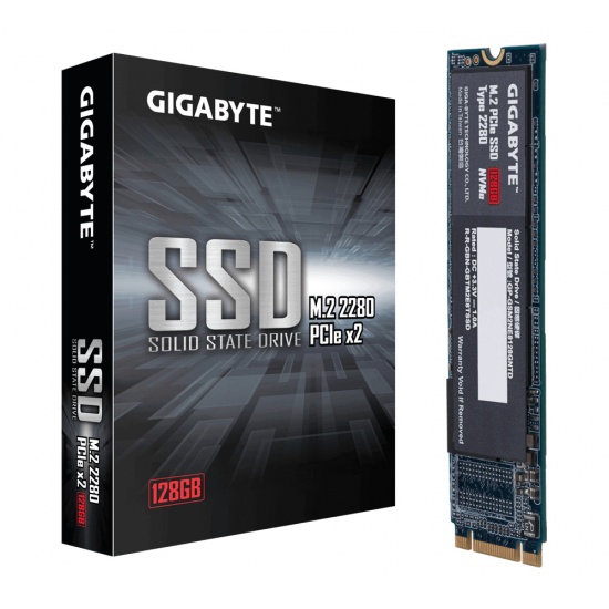 128GB Gigabyte M.2 2280 PCI Express 3.0 NVMe Internal Solid State Drive Image