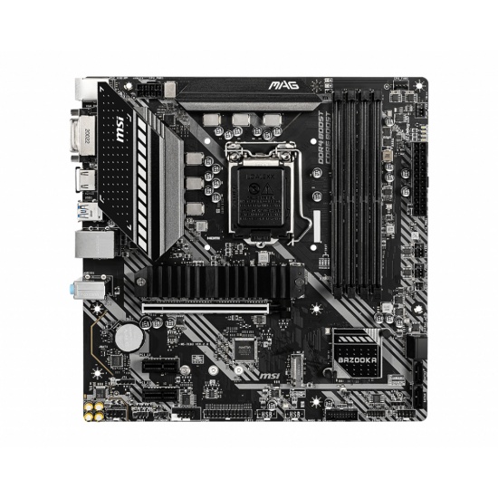 MSI MAG Bazooka Intel B460M LGA 1200 Micro ATX DDR4-SDRAM Motherboard Image