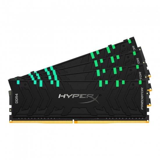 DDR4 RGB 32 GB HyperX Predator HX436C17PB3AK4/32 3600 MHz CL17 DIMM XMP Kit 4 x 8 GB 