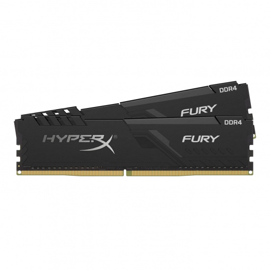 16GB Kingston HyperX Fury PC4-28800 3600MHz 1.35V CL17 Unbuffered Non ECC DDR4 Dual Memory Kit (2 x 8GB) - Black Image