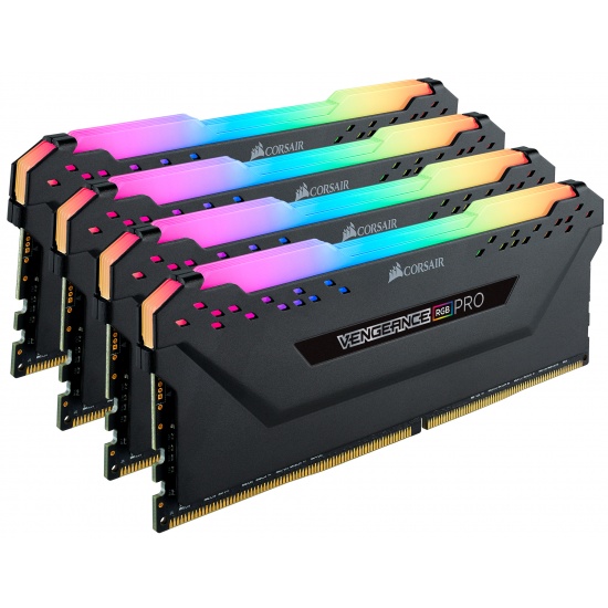 128GB Corsair Vengeance 4000MHz CL18 DDR4 Quad Memory Kit (4 x 32GB) Image