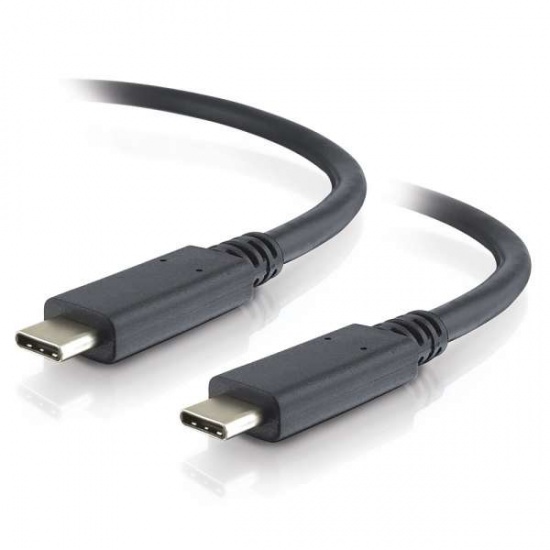 C2G 3FT USB Type-C Male to USB Type-C Male Cable - Black Image