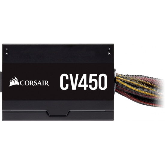 Corsair CV450 450 Watt 24 Pin ATX Power Supply - Black Image