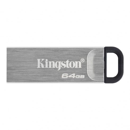 64GB Kingston Technology Data Traveler USB3.0 Flash Drive - Silver Image