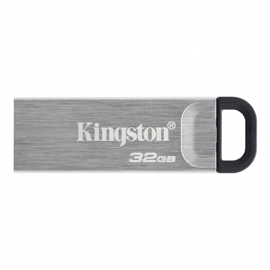 32GB Kingston Technology Data Traveler Kyson USB3.2 Type A Flash Drive - Silver Image