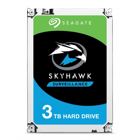 3TB Seagate Skyhawk 3.5-inch SATA III 6Gbs 64MB Cache Internal Hard Drive Image