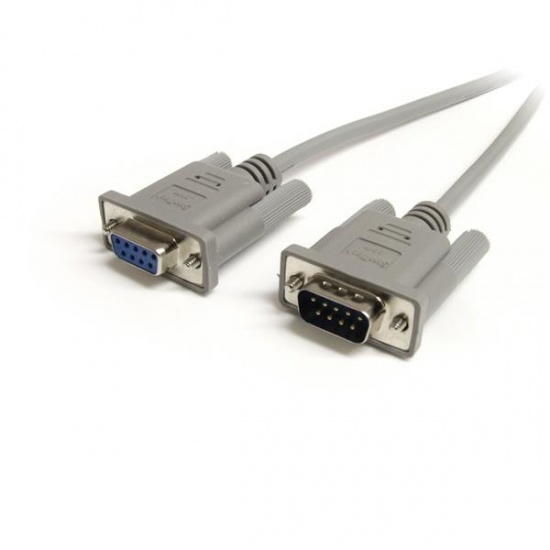 StarTech 6FT DB-9 Male To DB-9 Female Straight Through Serial Cable Image