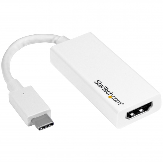 StarTech USB3.1 Type-C to HDMI  Adapter - White Image