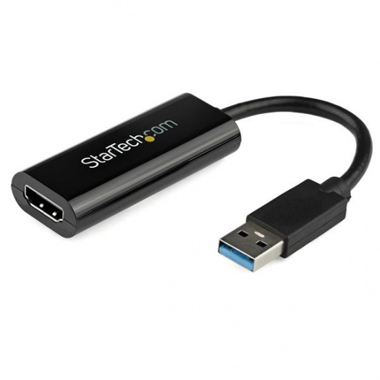 StarTech USB Type A Male to HDMI Female Adapter - Black Image