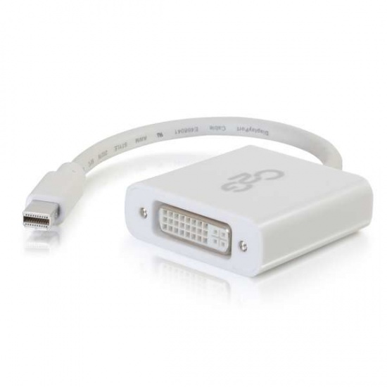 C2G Mini DisplayPort to DVI-D Active Adapter - White Image