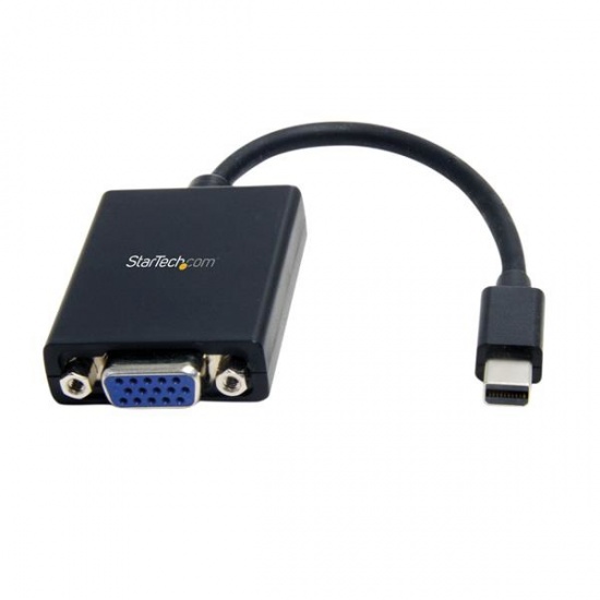 StarTech Mini DisplayPort Male to HD-15 VGA Female Adapter -  Black Image