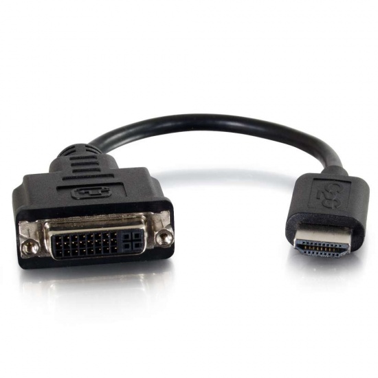 C2G HDMI Male To DVI-D Female Adapter - Black Image